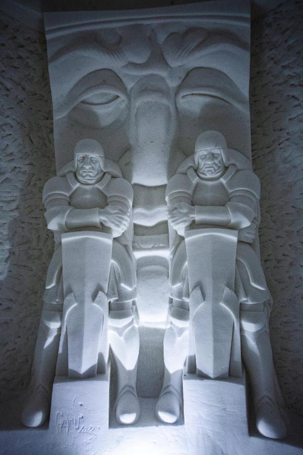 Lapland Hotels Snowvillage Ylläsjärvi Exterior foto
