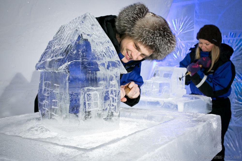 Lapland Hotels Snowvillage Ylläsjärvi Exterior foto