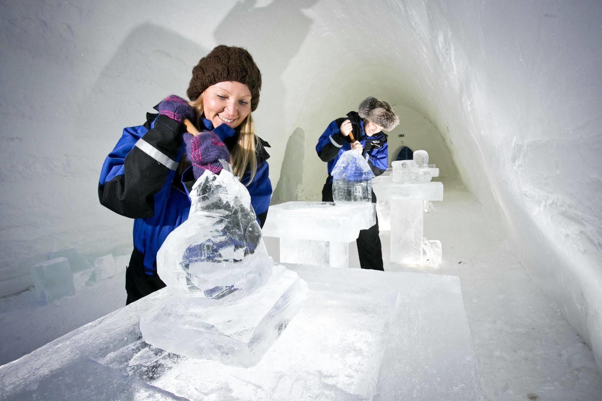 Lapland Hotels Snowvillage Ylläsjärvi Exterior foto